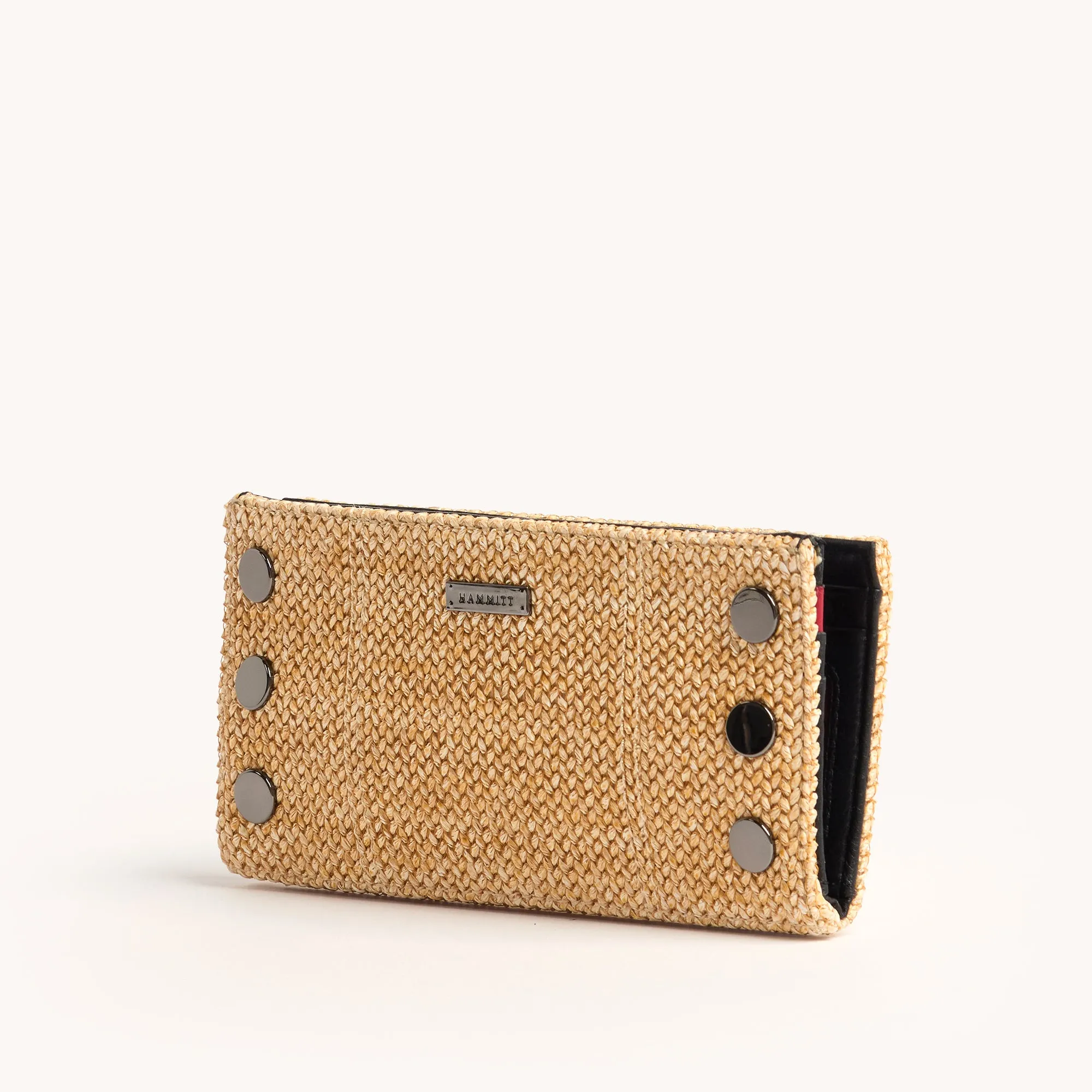 110 North | Chaparral Raffia/Gunmetal