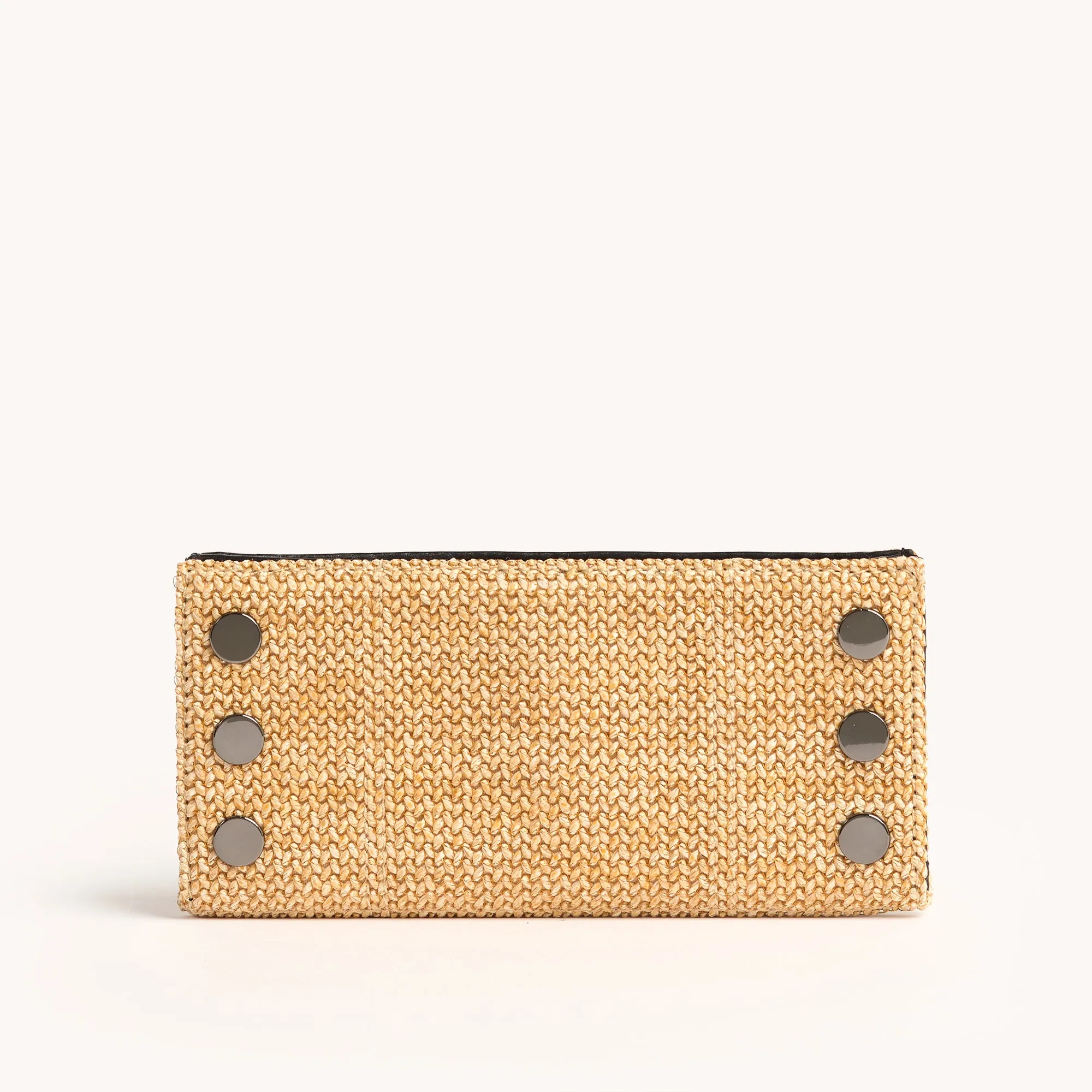 110 North | Chaparral Raffia/Gunmetal