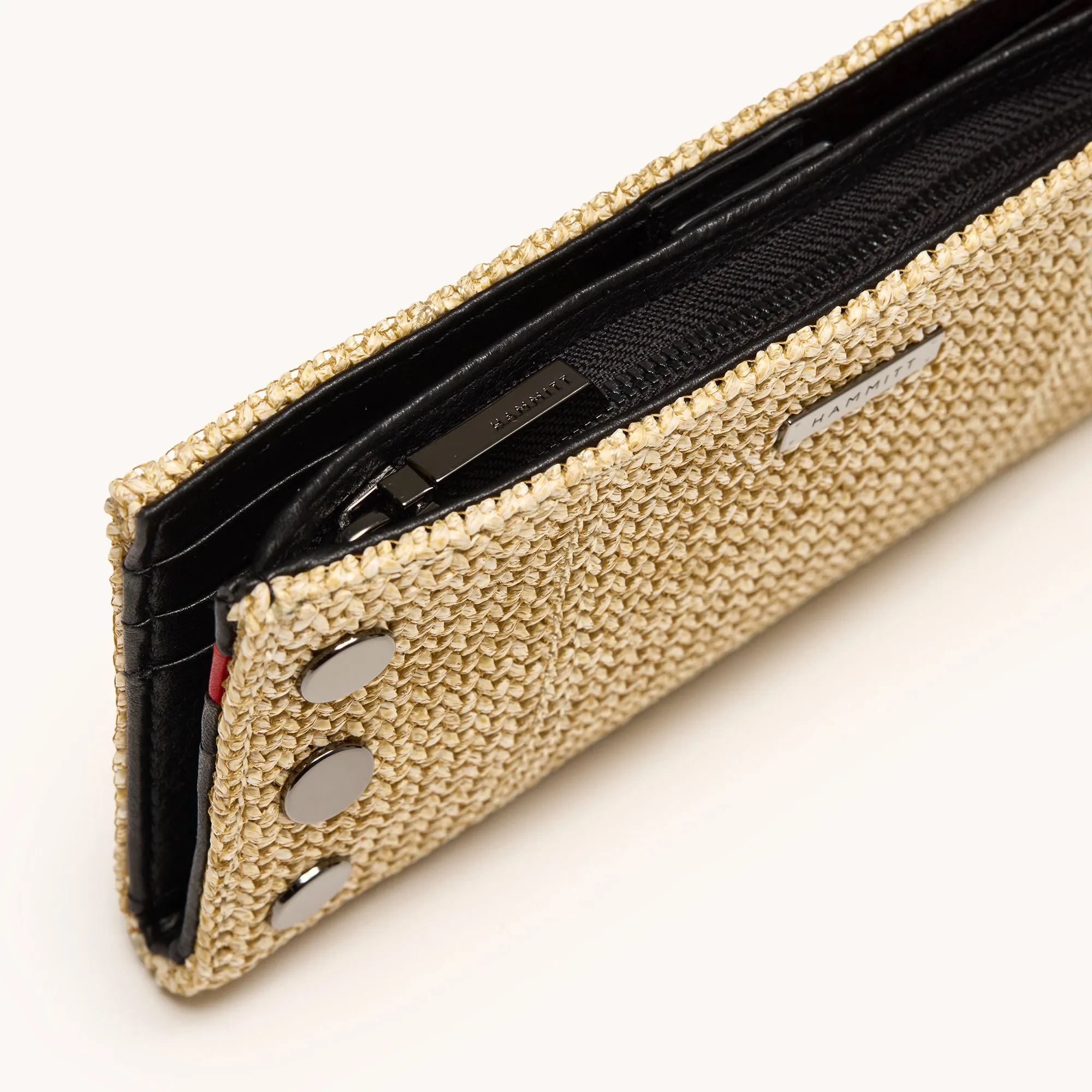110 North | Chaparral Raffia/Gunmetal