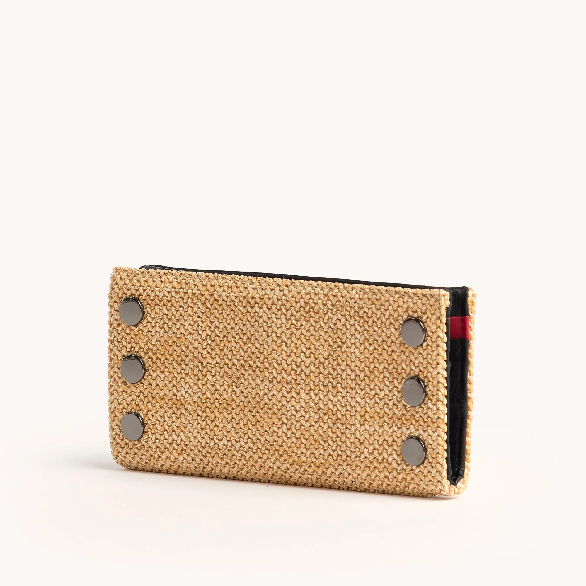 110 North | Chaparral Raffia/Gunmetal