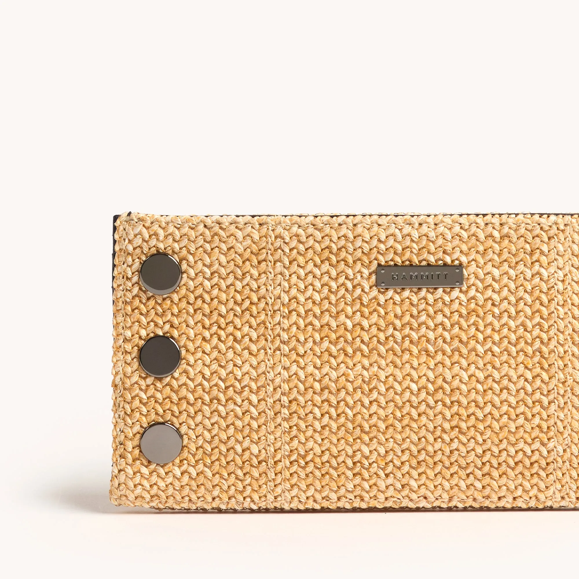 110 North | Chaparral Raffia/Gunmetal