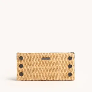 110 North | Chaparral Raffia/Gunmetal