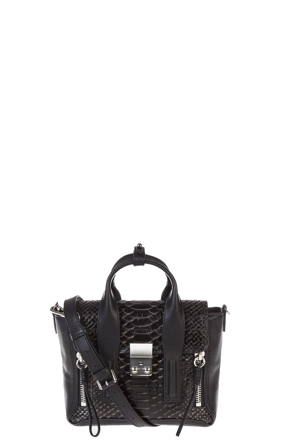 3.1 Phillip Lim Mini Pashli Python Satchel