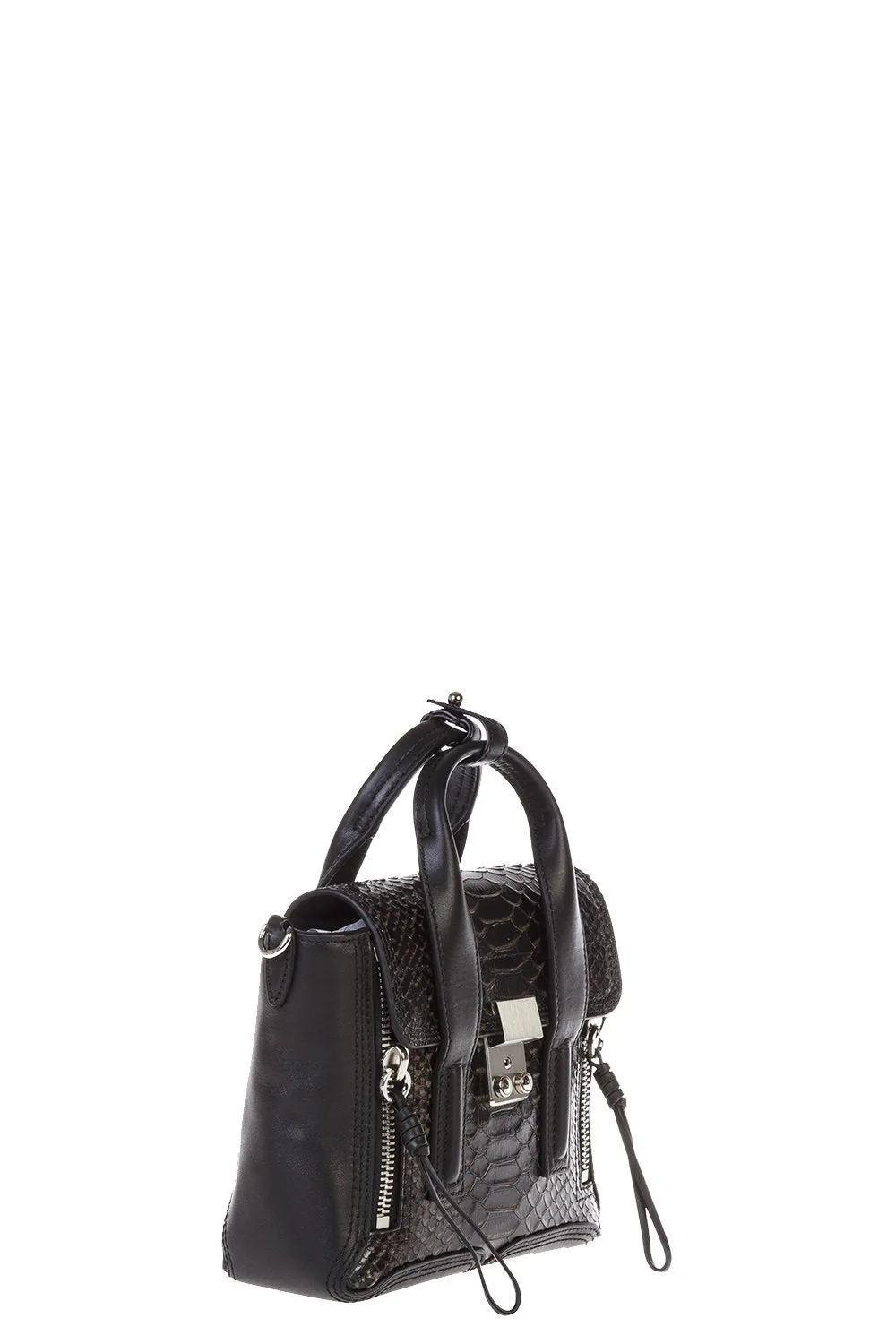 3.1 Phillip Lim Mini Pashli Python Satchel