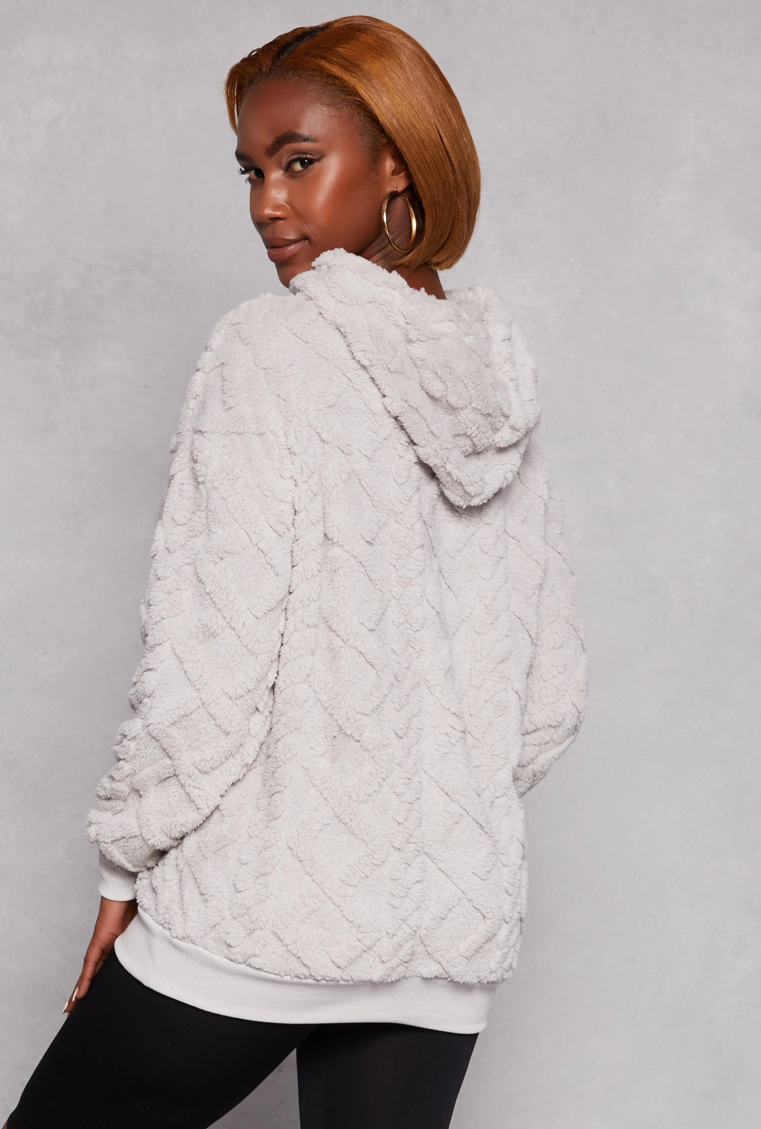 Almost Famous Faux Fur Hoodie