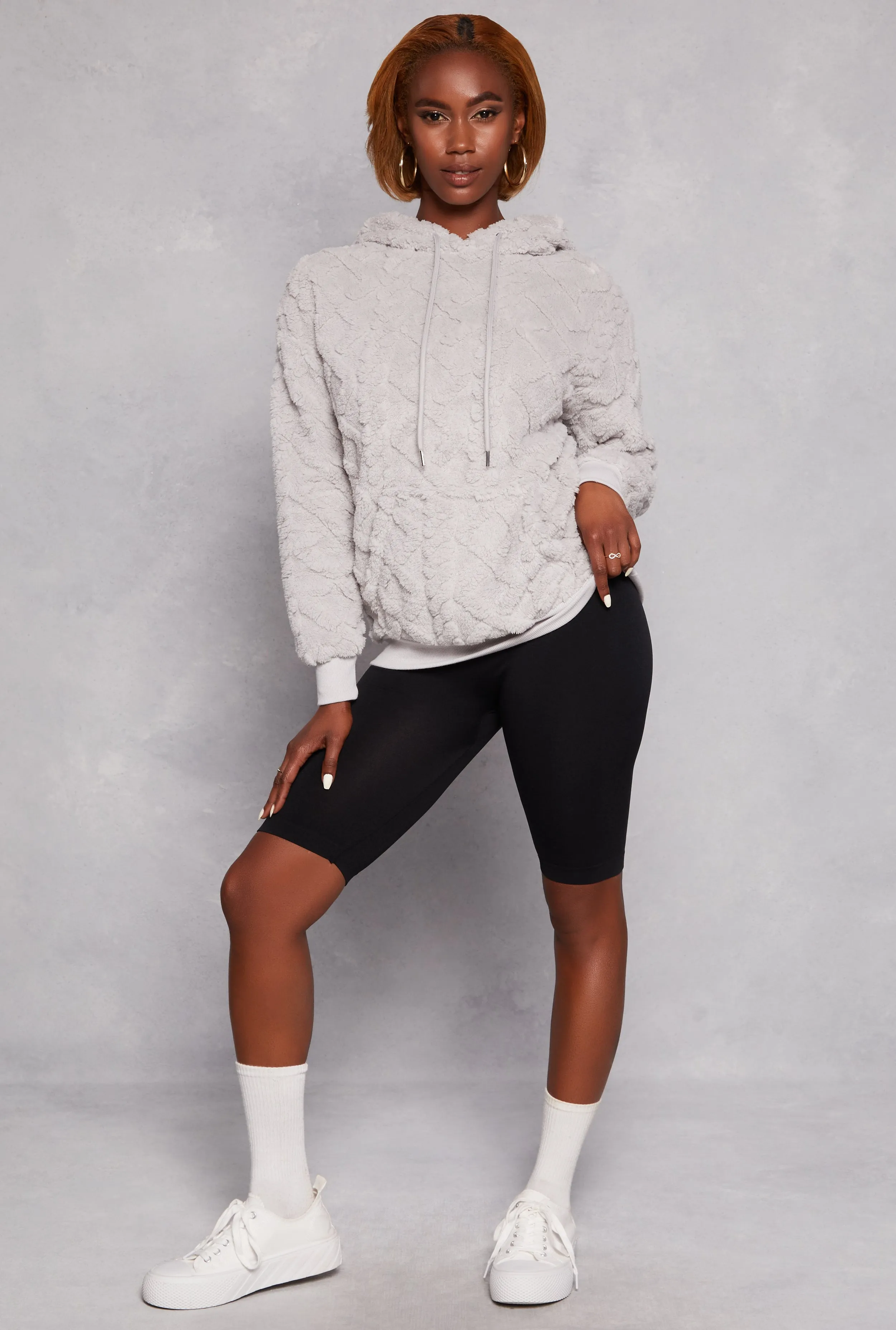 Almost Famous Faux Fur Hoodie