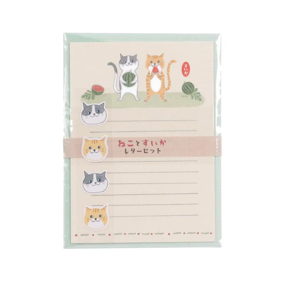 APJ Letter Set - Cat & Water Melon  (26g)