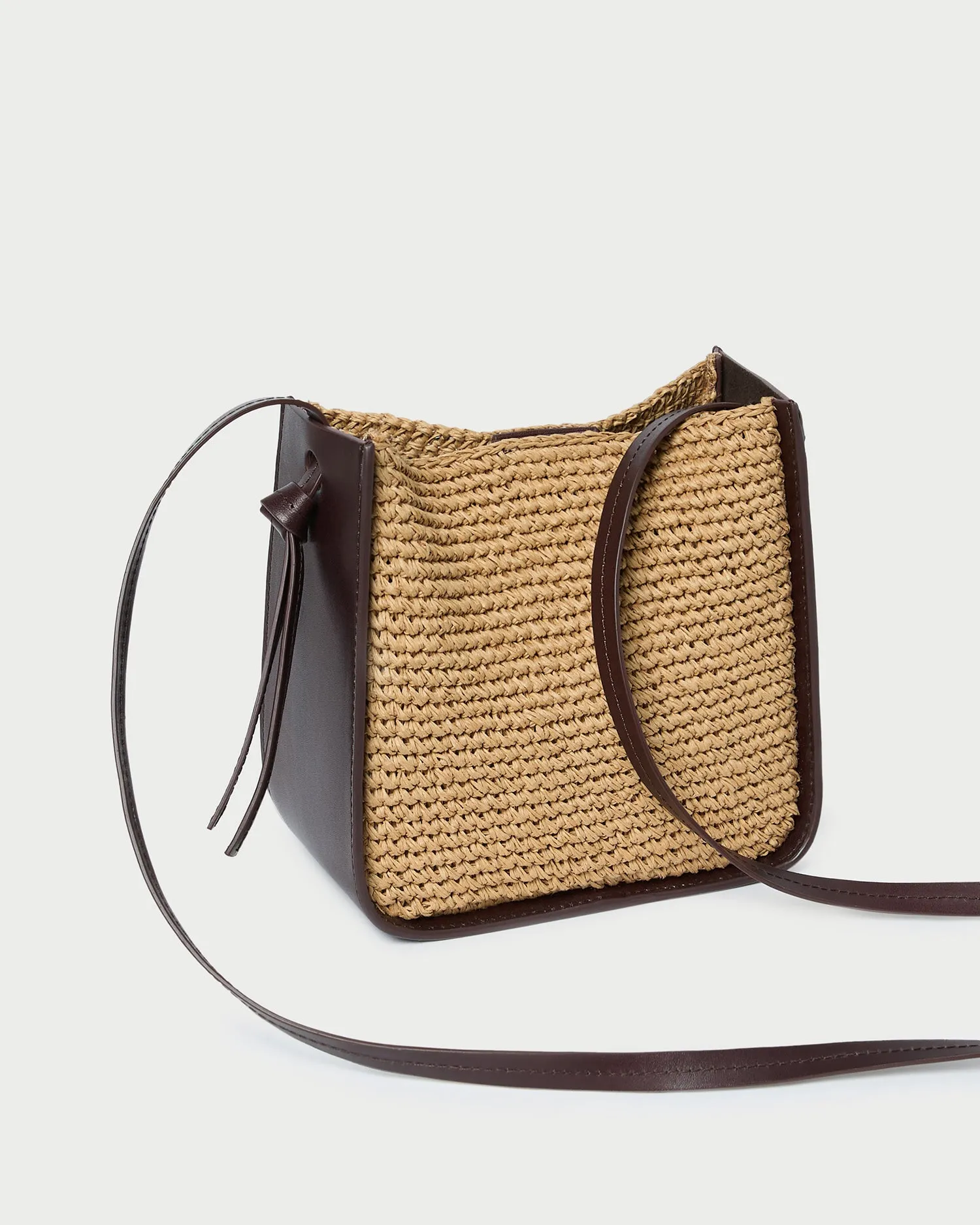 Avalon Brown/Espresso Crochet Crossbody