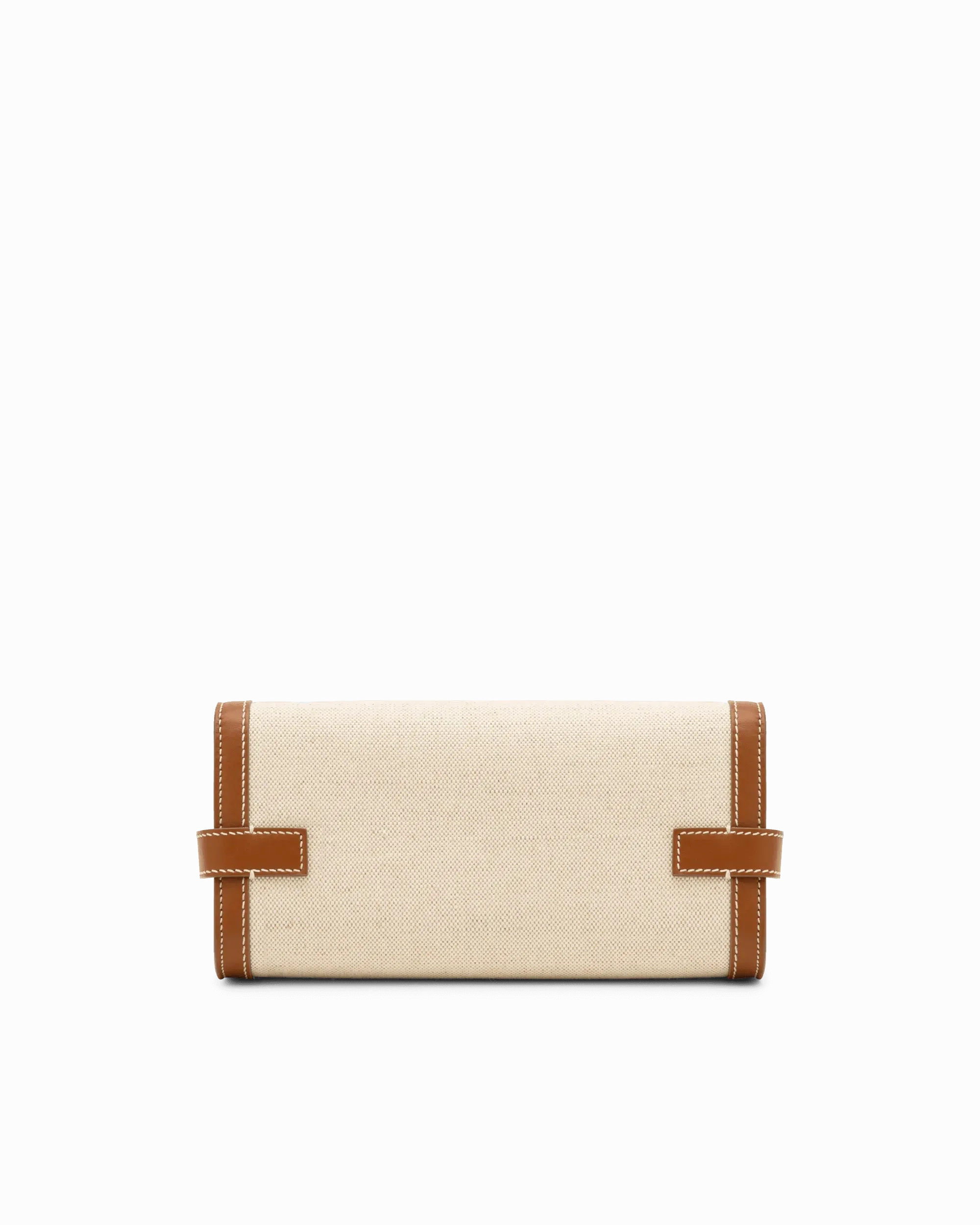B-Buzz 23 Leather & Canvas Pouchette