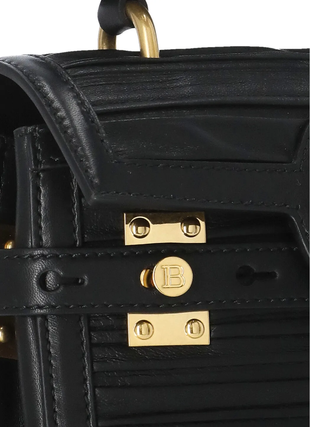 Balmain B-Buzz 23 Quilted Tote Bag