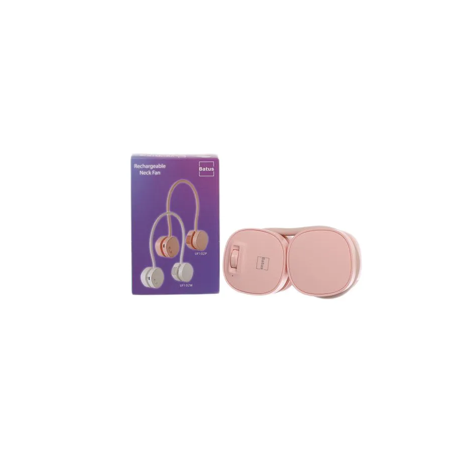 BATUS BATUS CORDLESS NECK FAN - PINK