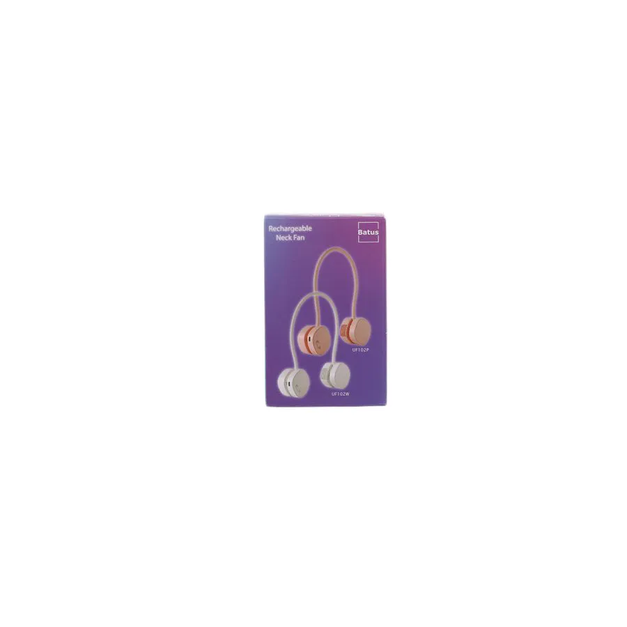 BATUS BATUS CORDLESS NECK FAN - PINK