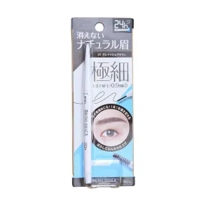 BCL Browlash EX Ultra Skinny Pencil Brow 01 Grayish Brown