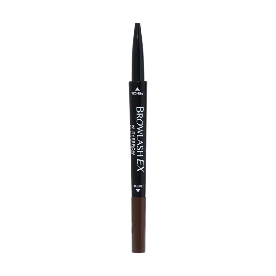 BCL Browlash Ex W Eyebrow Pencil & Liquid Royal Brown