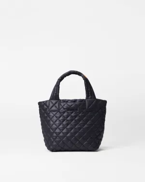 Black Mini Metro Tote Deluxe