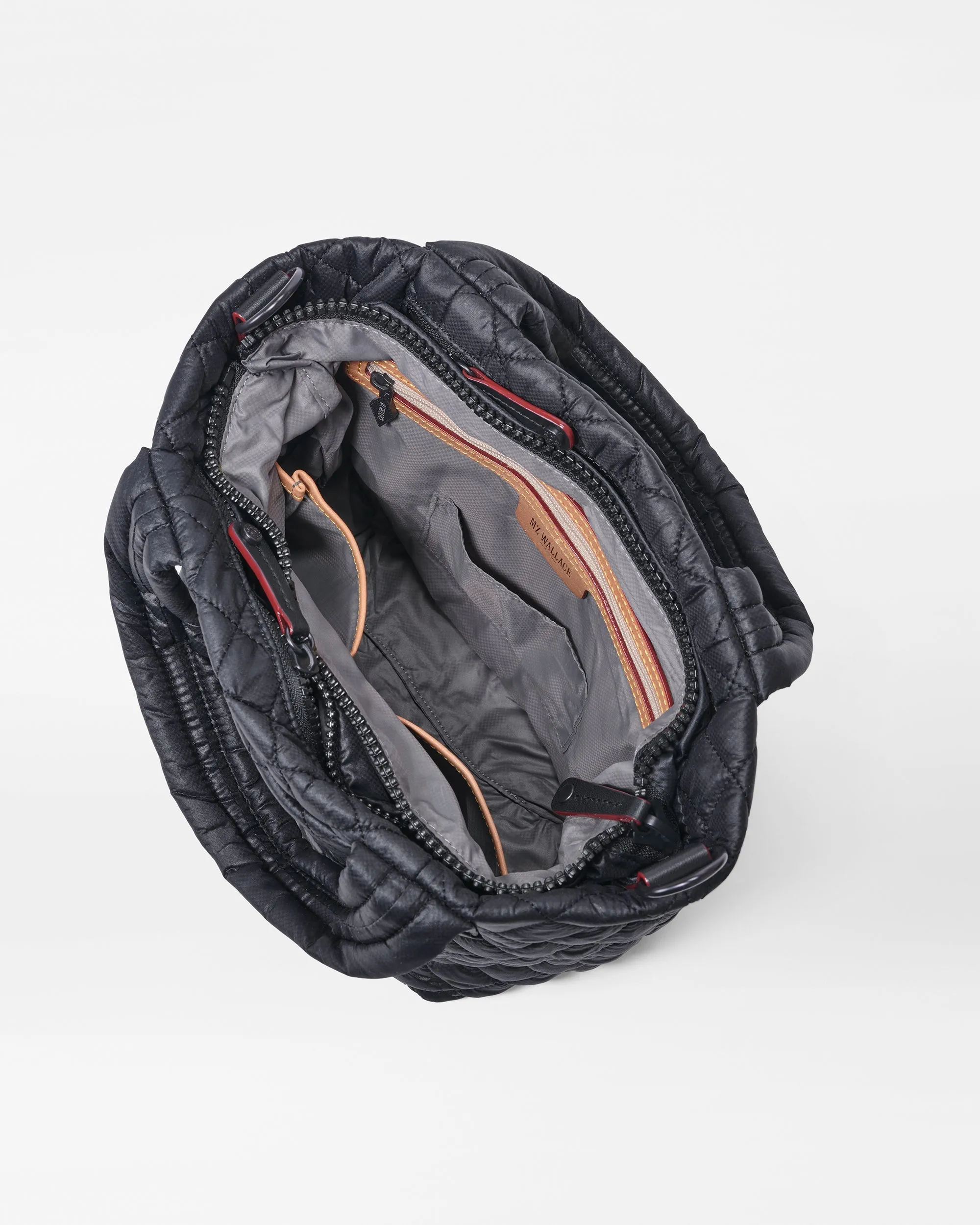 Black Mini Metro Tote Deluxe