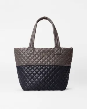 Black/Magnet Medium Metro Tote Deluxe