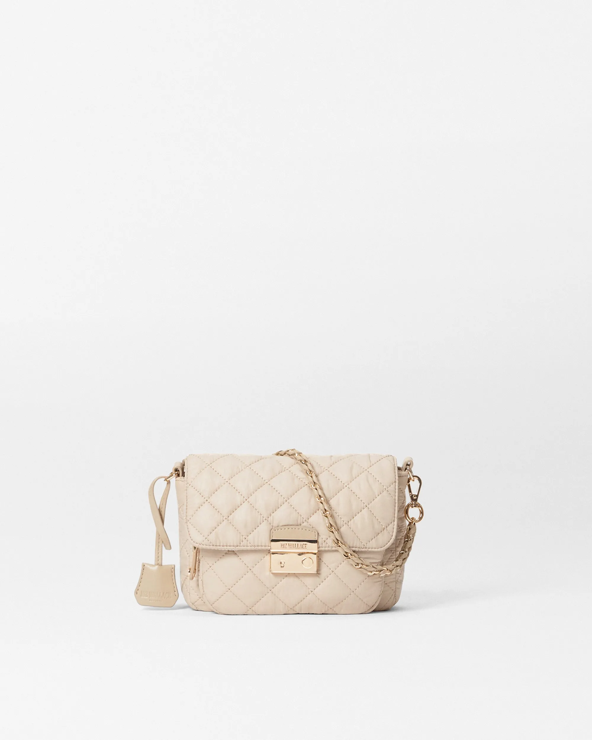 Buff Small Crosby Lock Crossbody