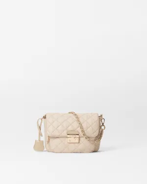 Buff Small Crosby Lock Crossbody