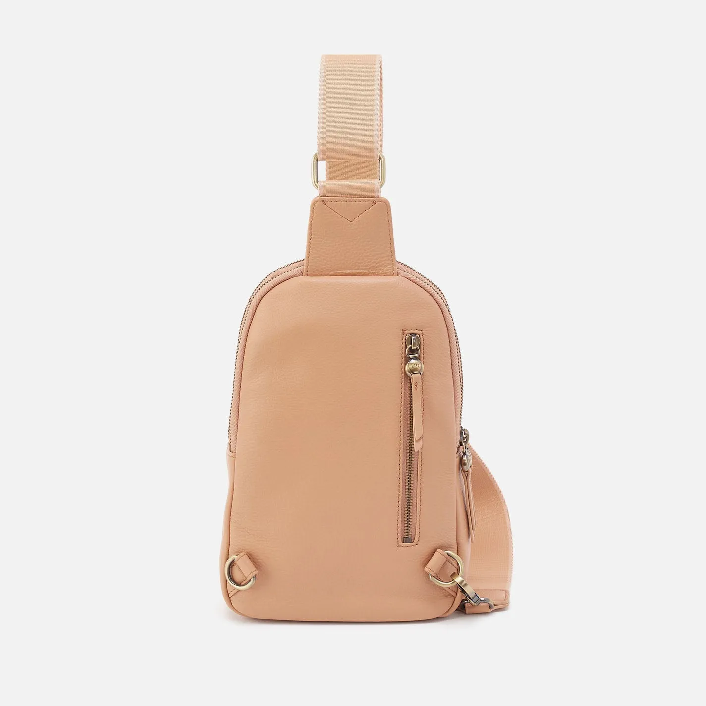 Cass Sling In Pebbled Leather - Porcini