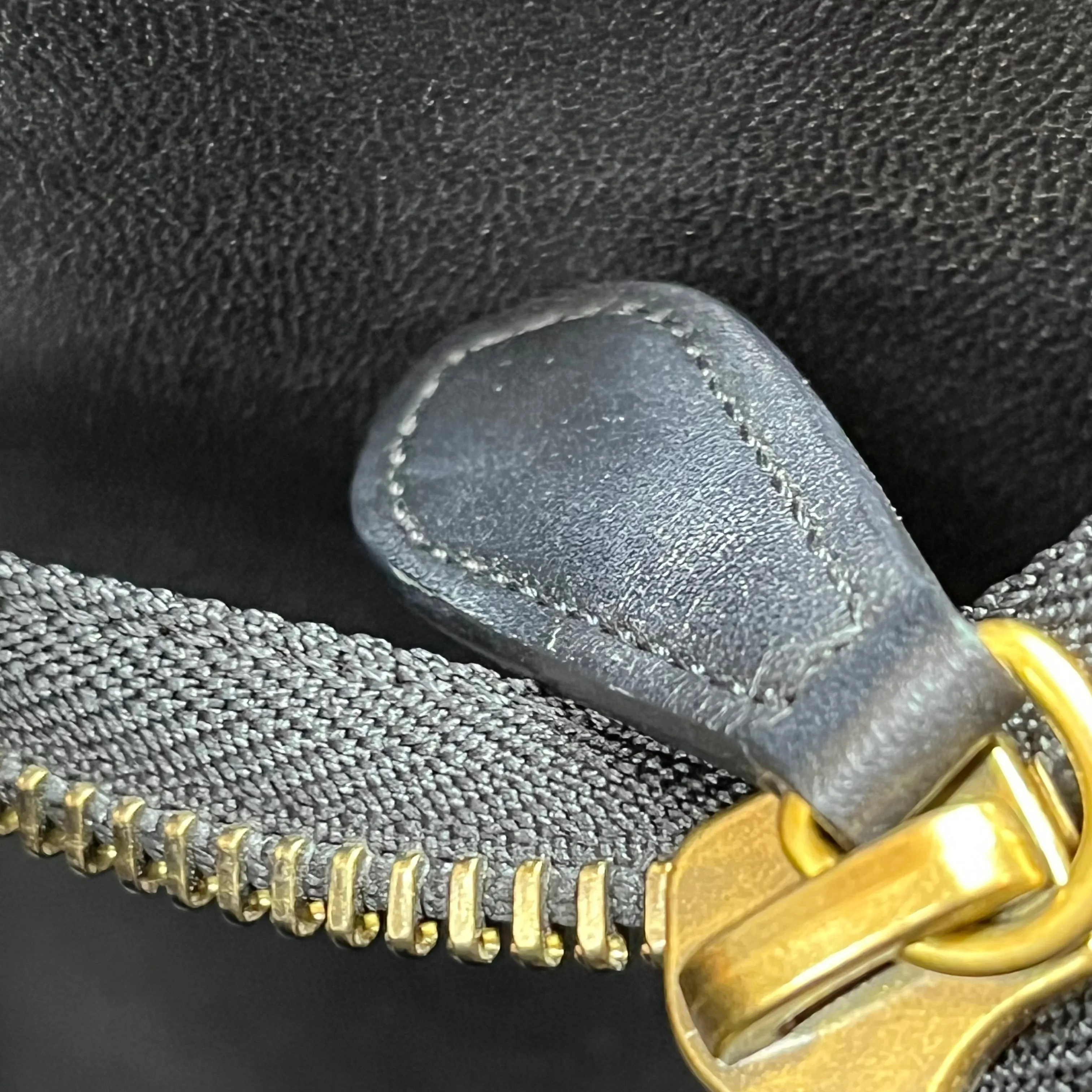 CELINE Luggage Mini Black Smooth Calfskin Leather Tote Bag