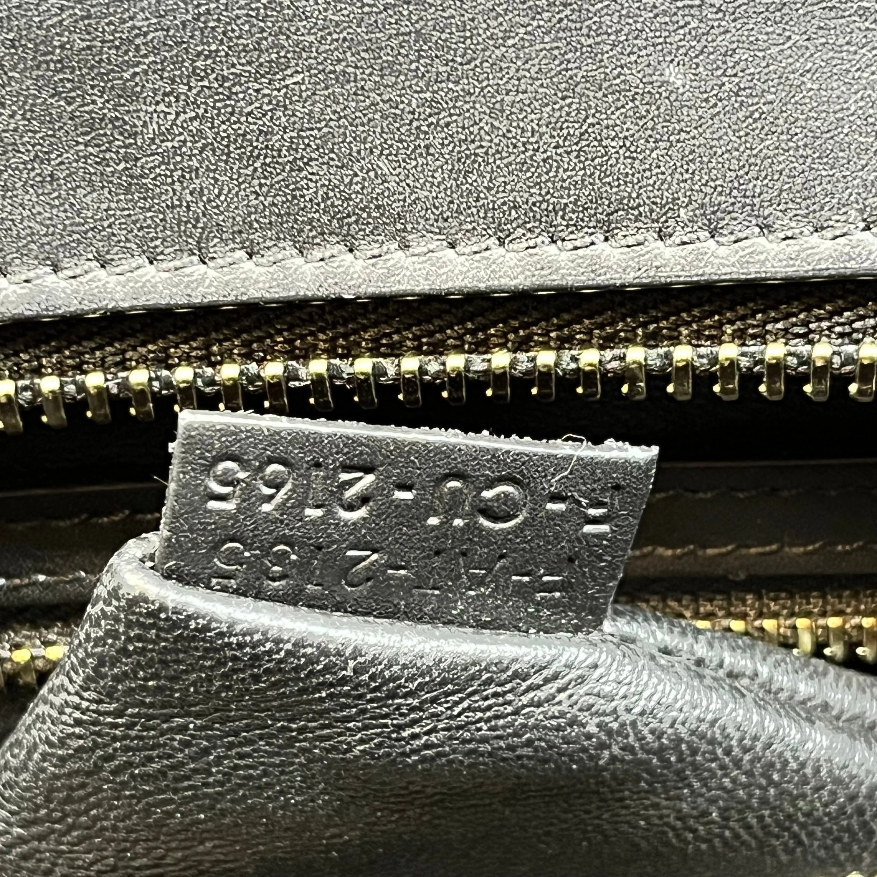 CELINE Luggage Mini Black Smooth Calfskin Leather Tote Bag