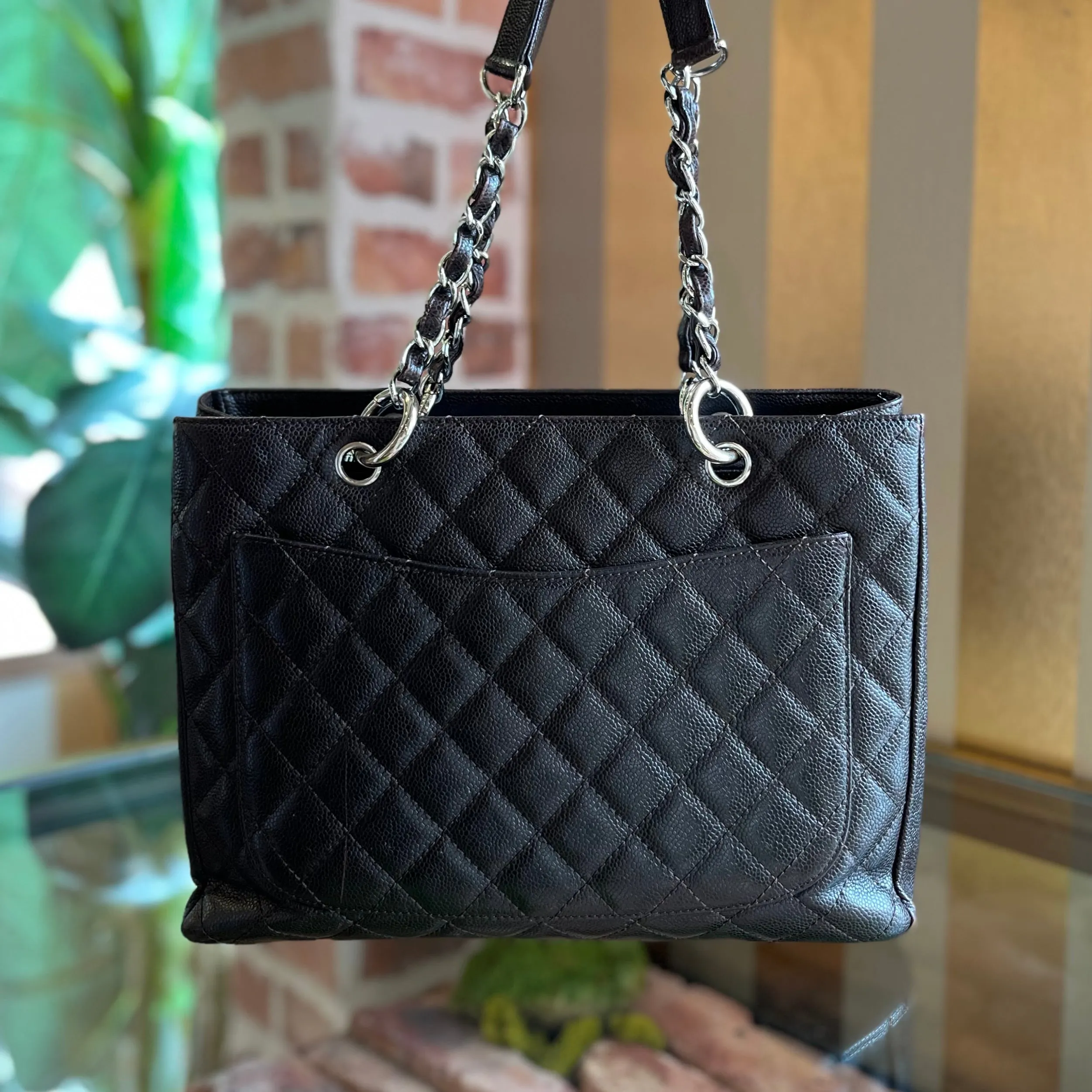 CHANEL Grand Shopper Tote GST Caviar Leather