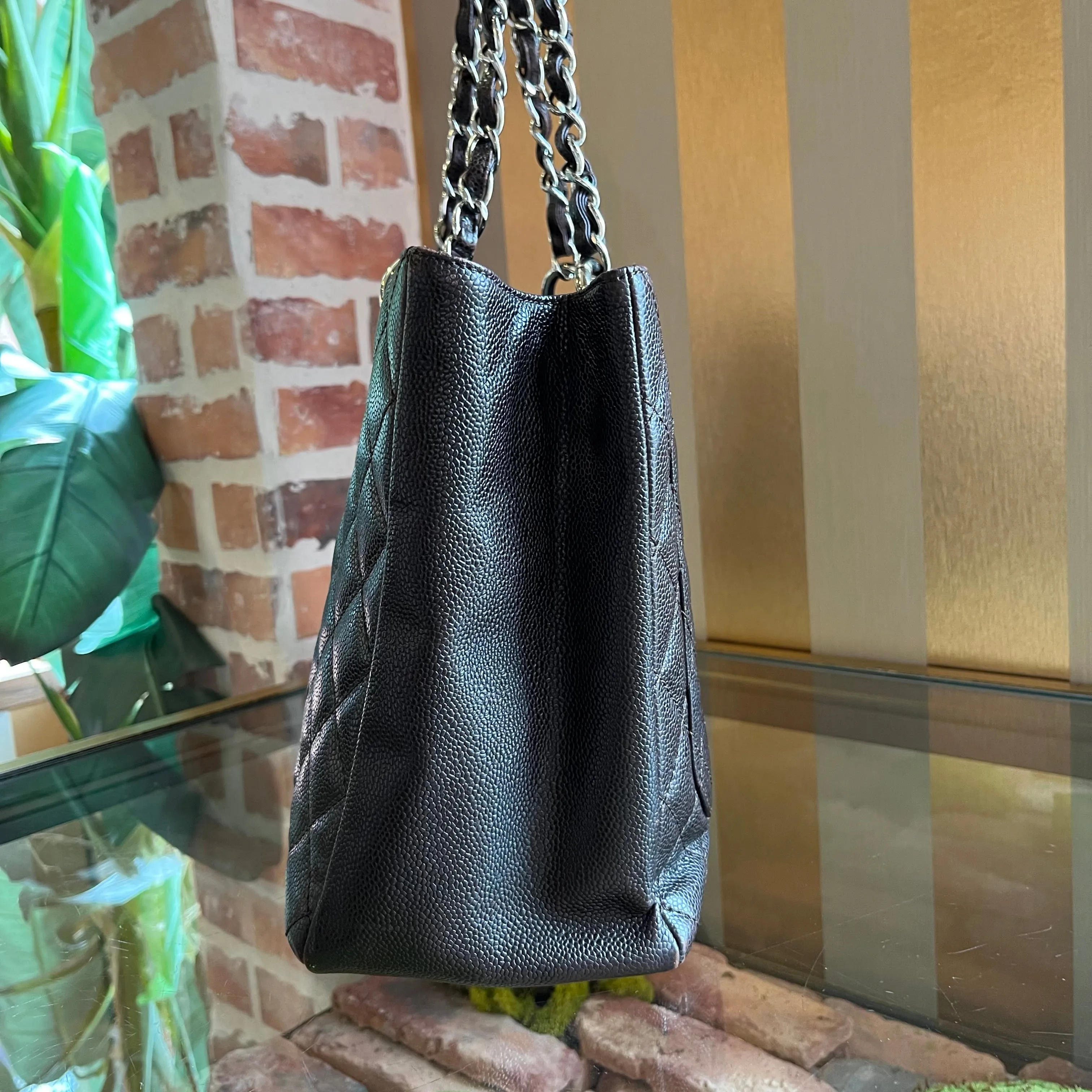 CHANEL Grand Shopper Tote GST Caviar Leather