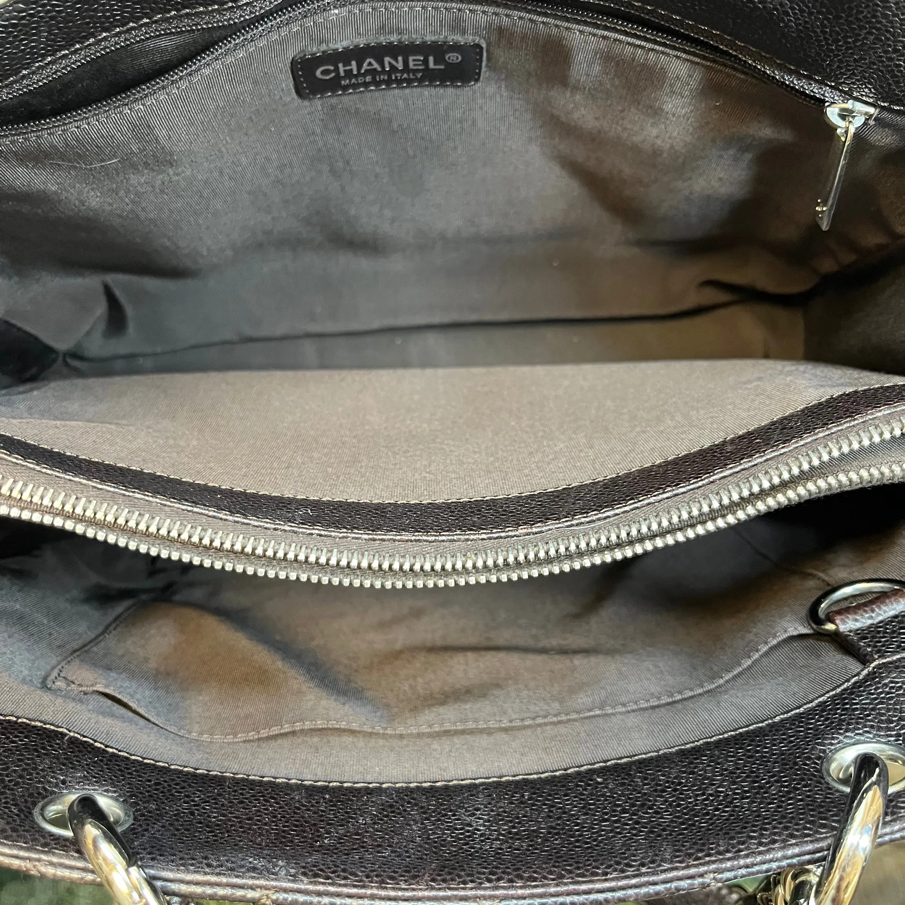 CHANEL Grand Shopper Tote GST Caviar Leather