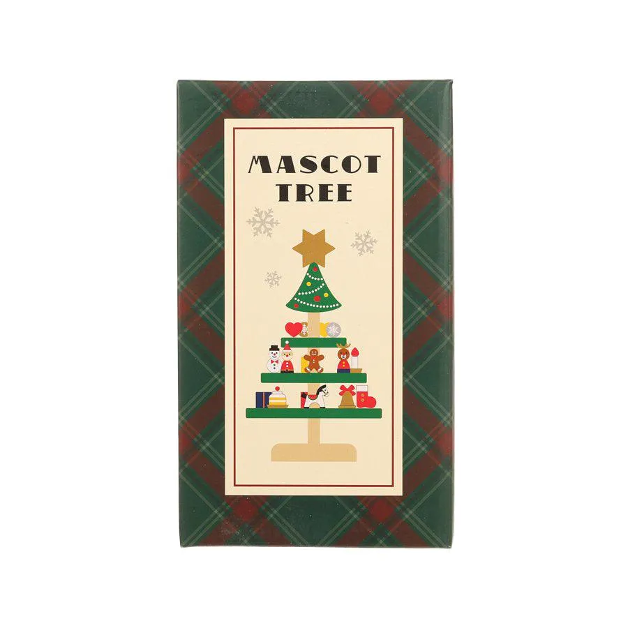 CHRISTMASOBJET WOODEN MASCOT XMAS TREE 22CM  (423g)