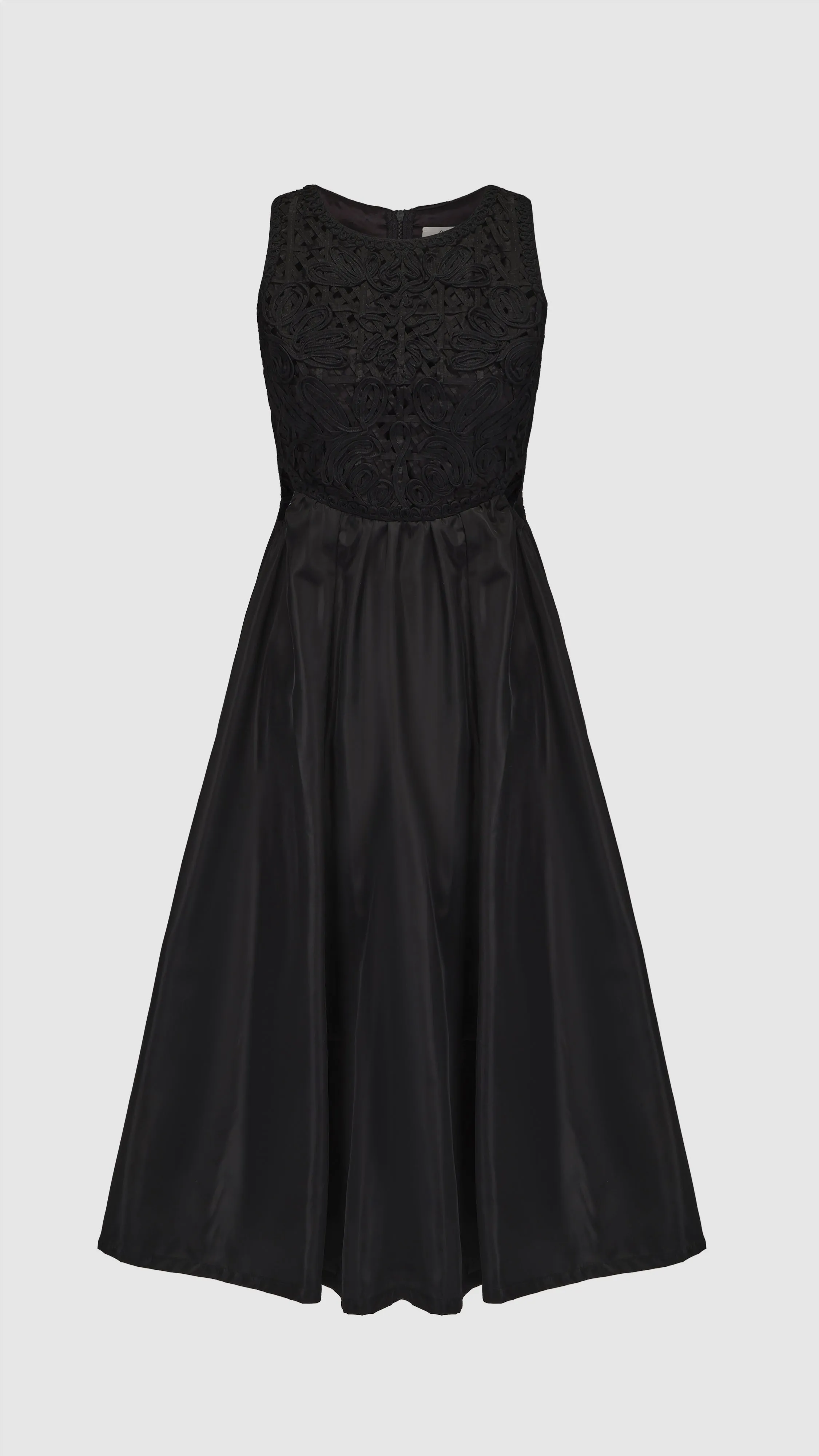 Cord Embroidery Dress
