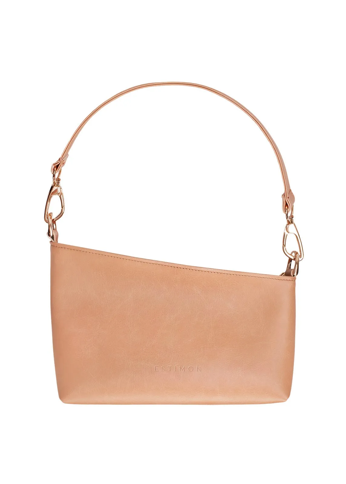 Corn Leather Vegan Baguette Bag | Nude