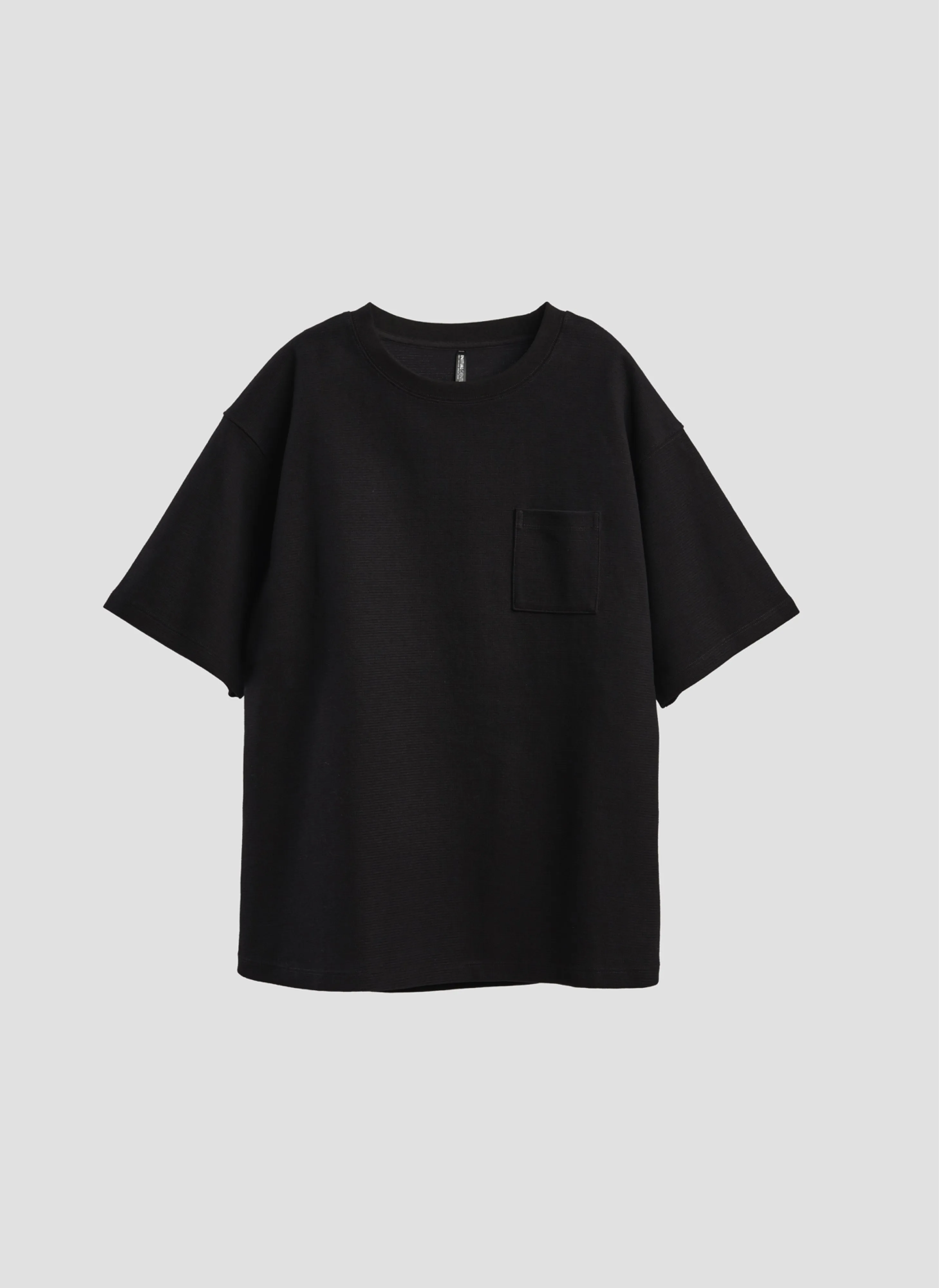 Cotton Rib Short Sleeves Top