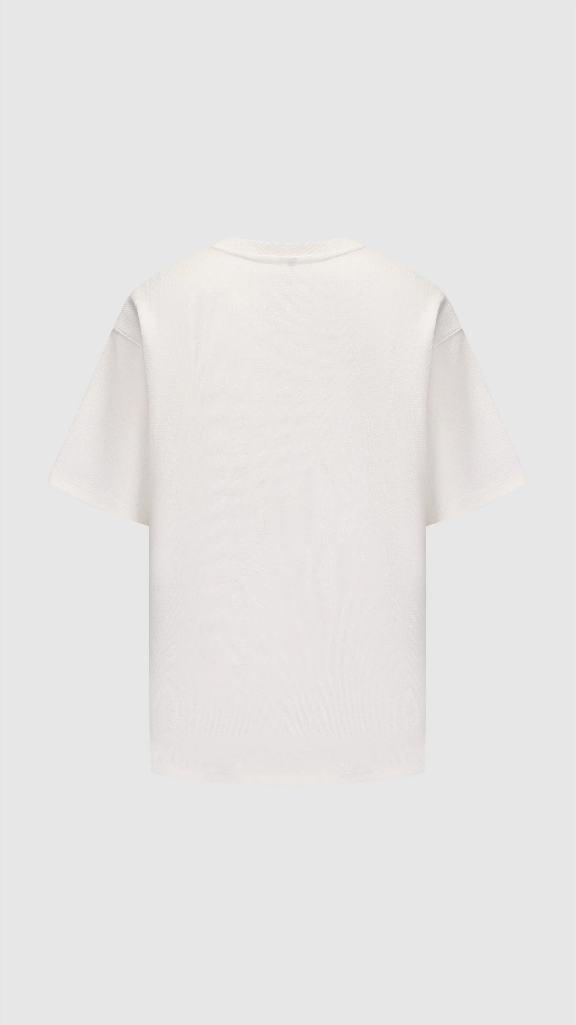 Cotton Rib Short Sleeves Top