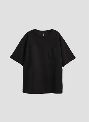 Cotton Rib Short Sleeves Top