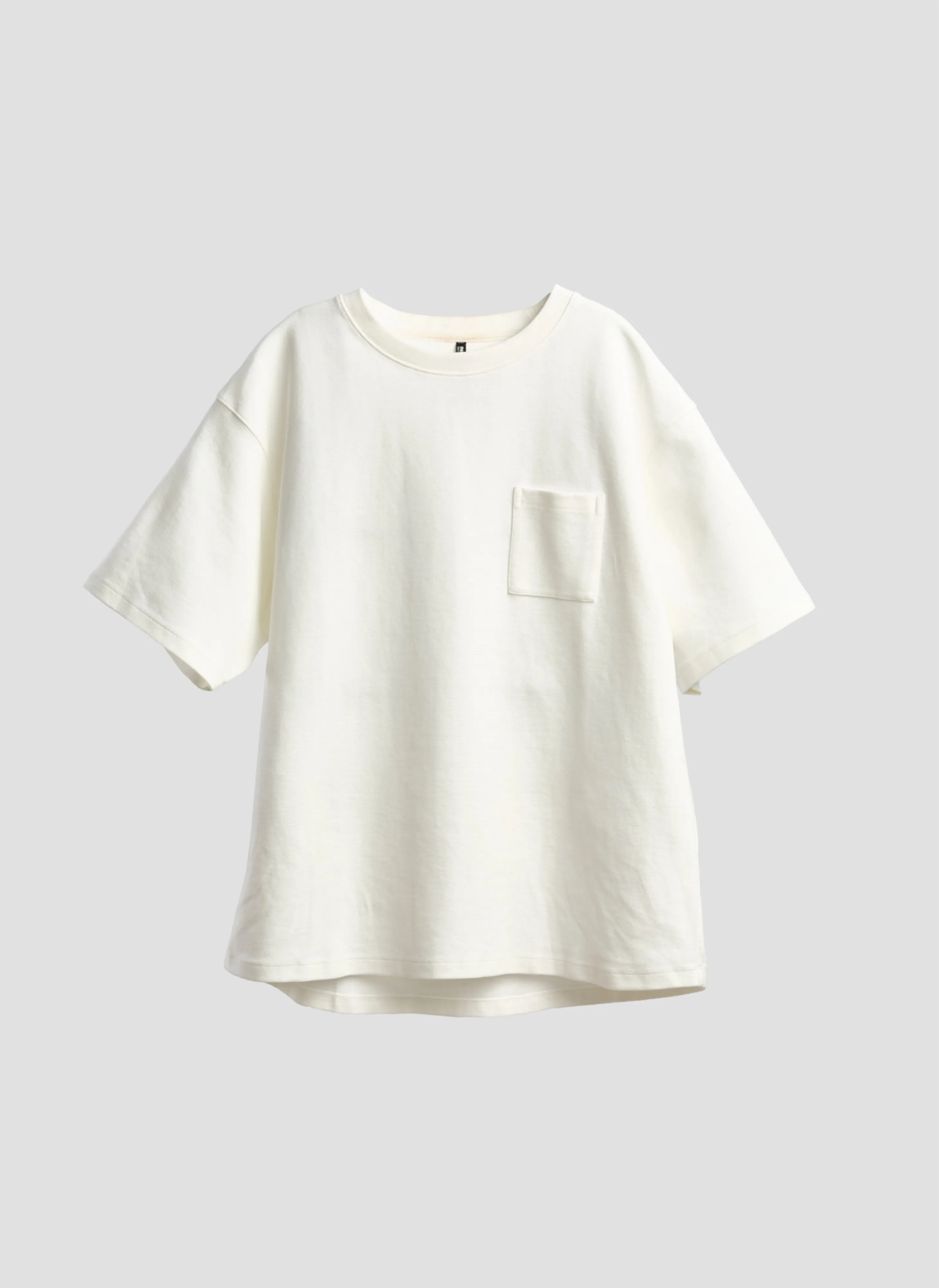 Cotton Rib Short Sleeves Top