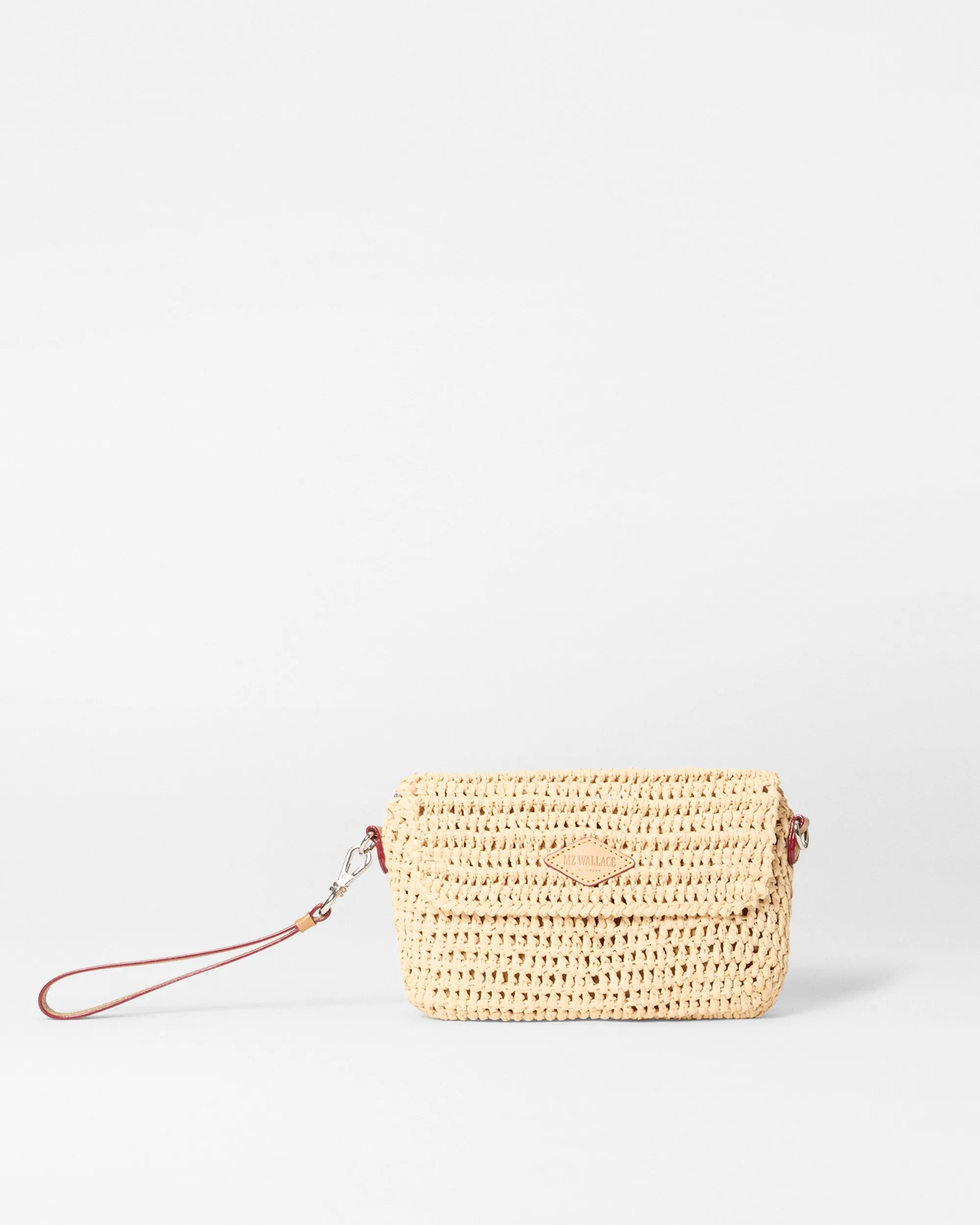 Crochet/Camel Crochet Convertible Crossbody
