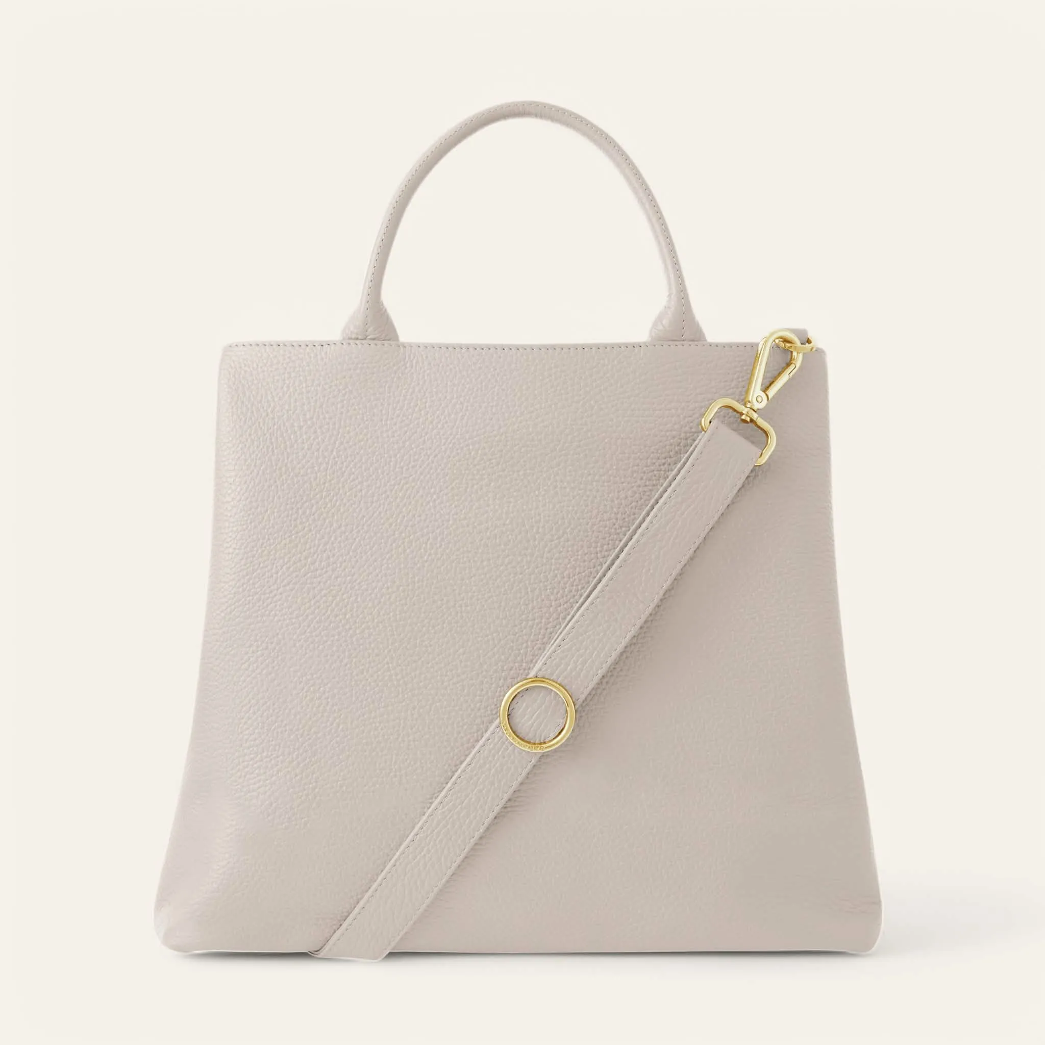 Dahlia Tote | Porcelain with Gold hardware