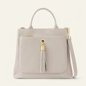 Dahlia Tote | Porcelain with Gold hardware