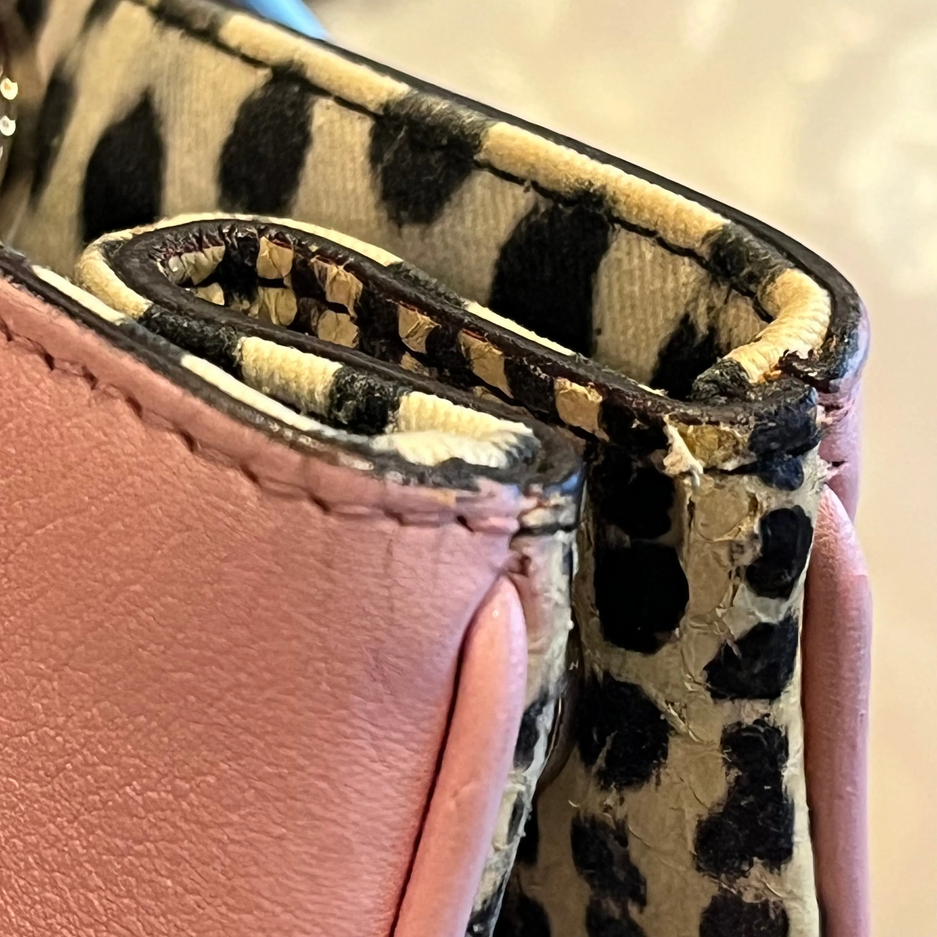 DIOR Medium Diorissimo Python Calfskin Leopard Print Tote Bag