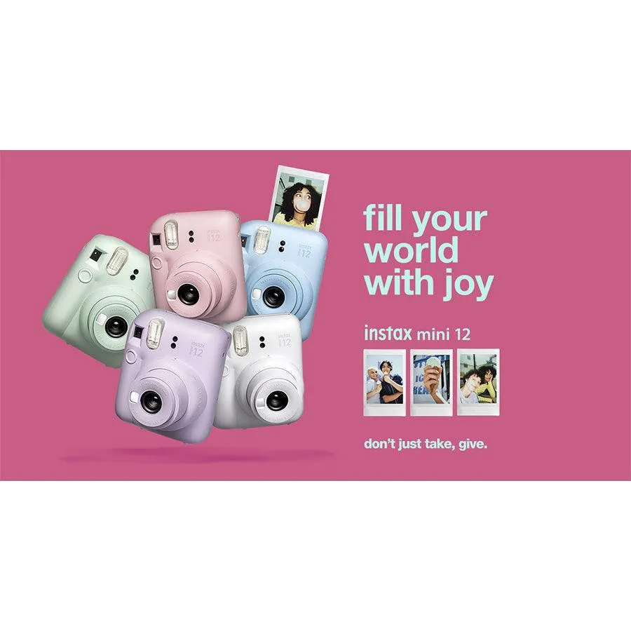 FUJIFILM Instax Mini 12 Clay White