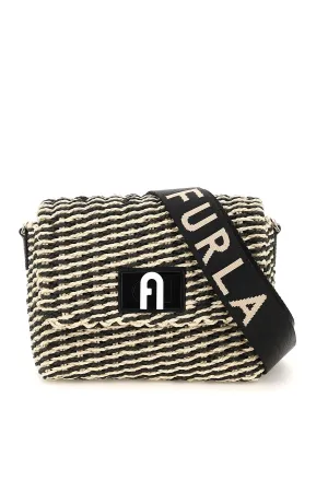 Furla 1927 Woven Crossbody Bag