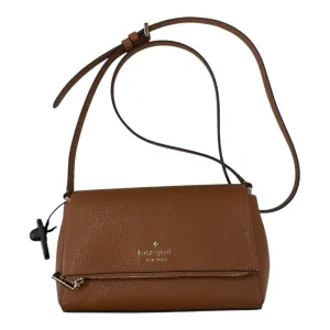 Handbag Designer By Kate Spade In Tan, Size:Small