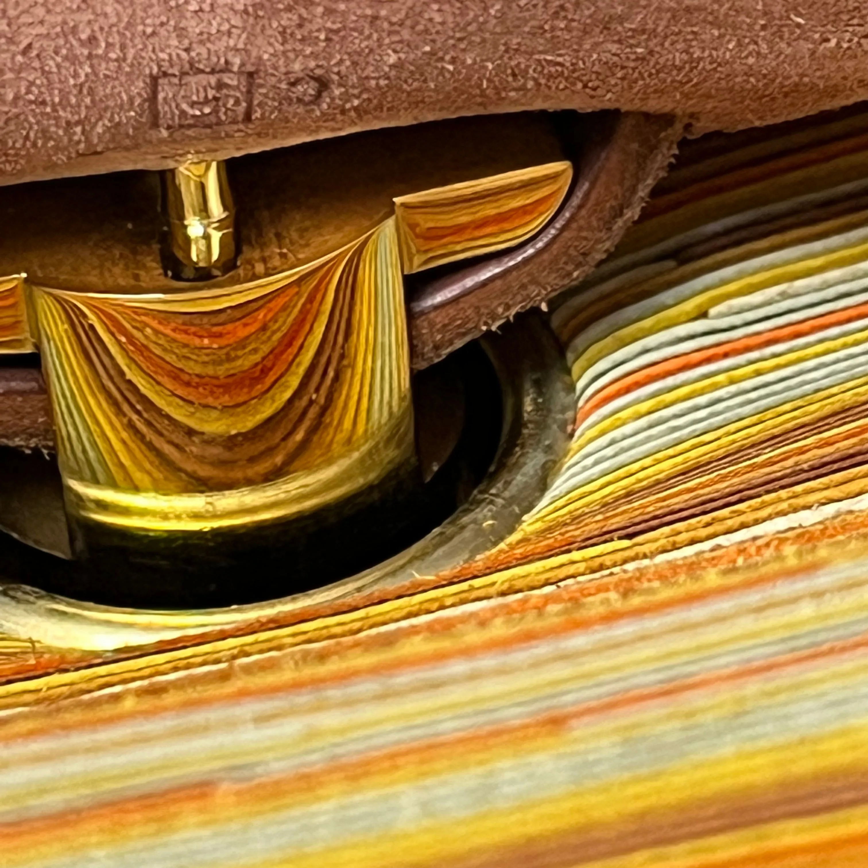 HERMES Herbag Vibrato Barenia Tote Bag