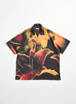 INITIAL x Mika Ninagawa Flowers Open Collar Shirt