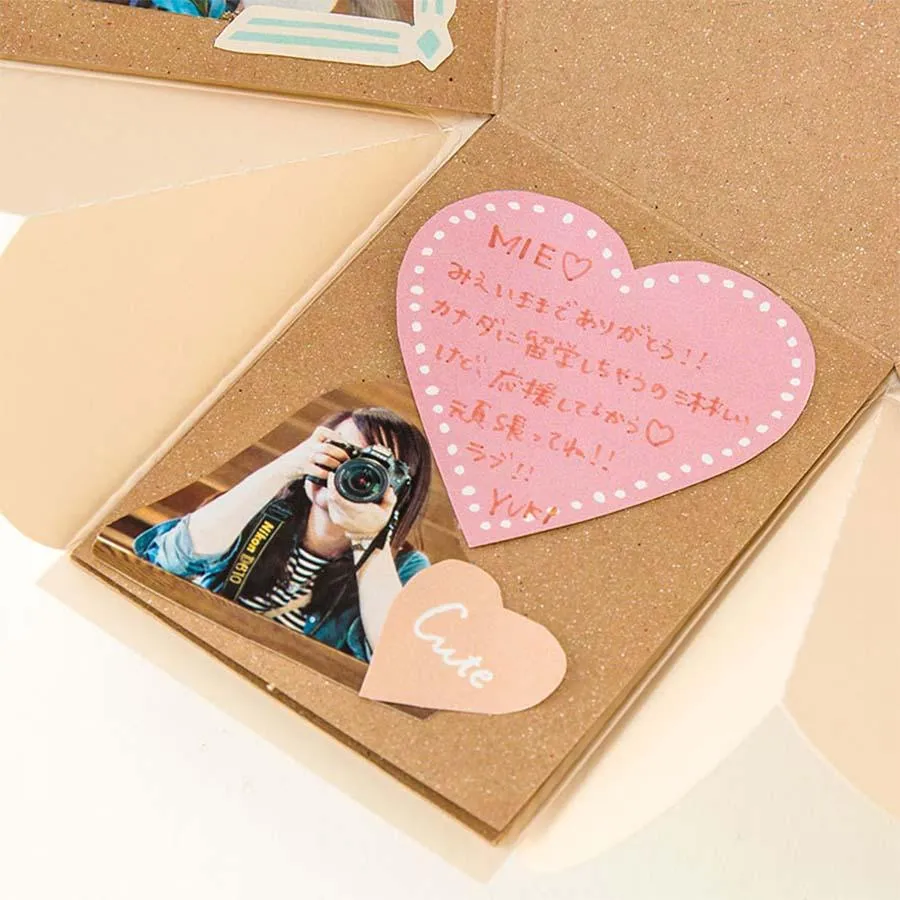 IROHA Box Album Message Seal - Pastel