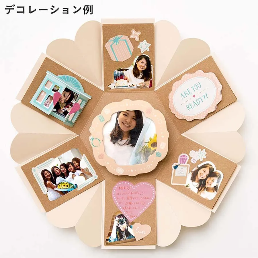 IROHA Box Album Message Seal - Pastel