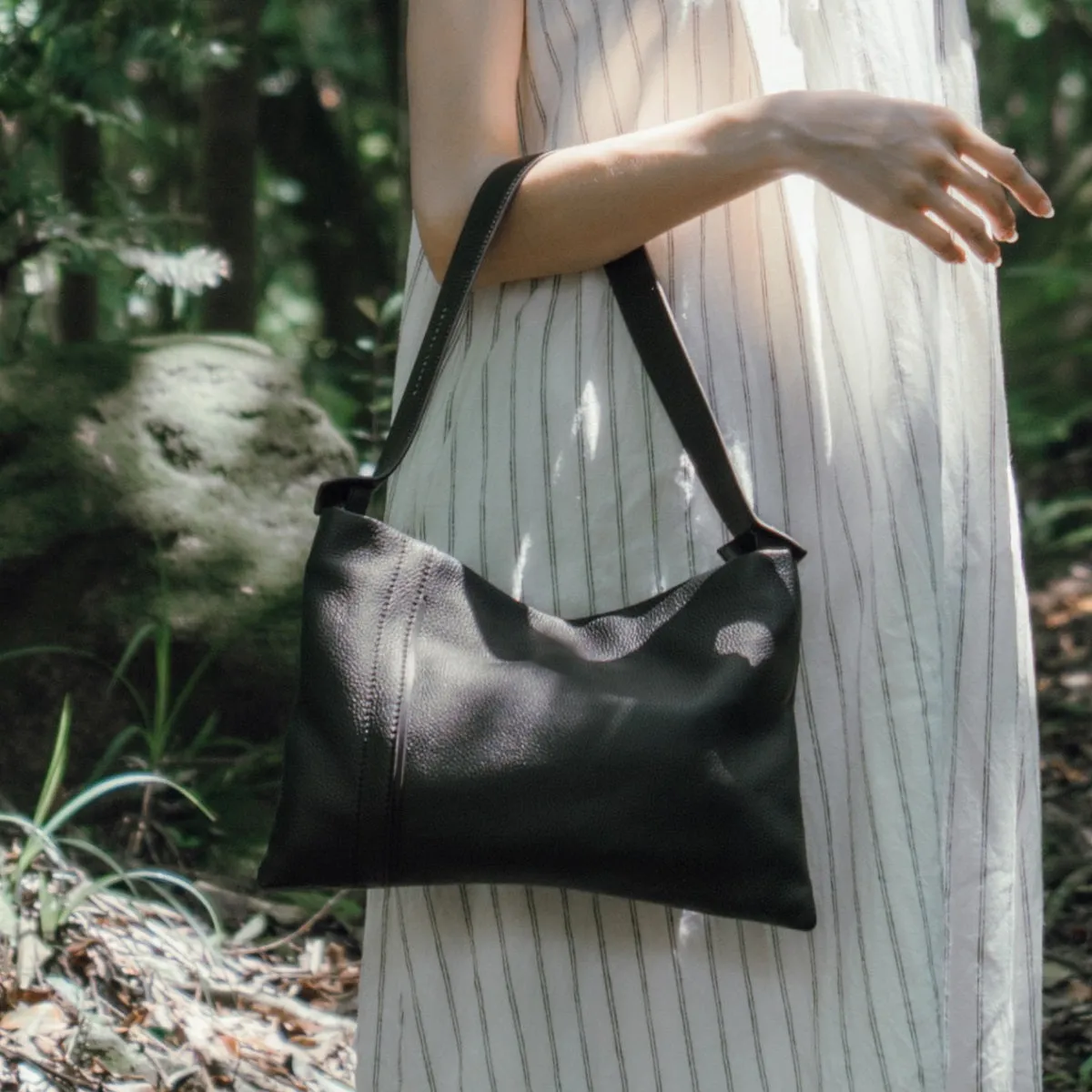 Jemma Leather Shoulder Bag