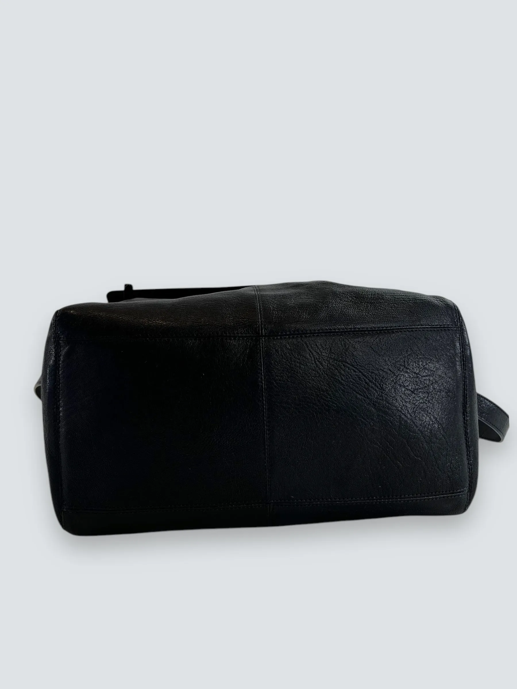 Jerome Dreyfuss Black Leather Shoulder Satchel