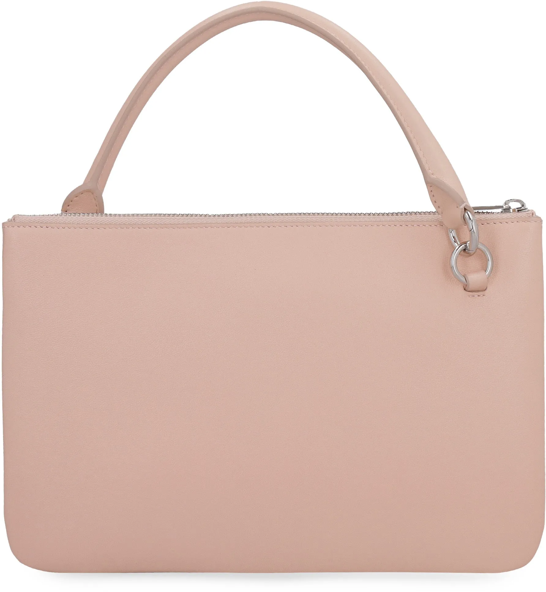 Jil Sander Logo Print Zipped Crossbody Bag